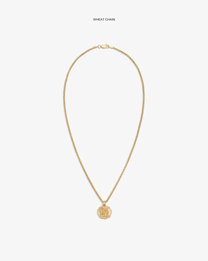 14Kt Gold Coin Pendant