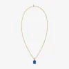 14Kt Gold Gemstone Pendant