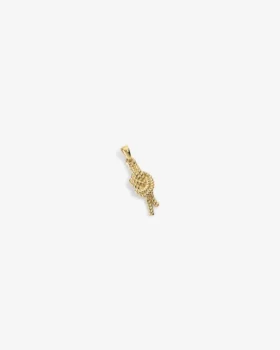14Kt Gold Nautical Knot Pendant