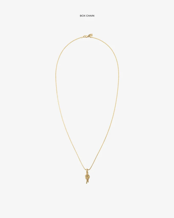14Kt Gold Nautical Knot Pendant