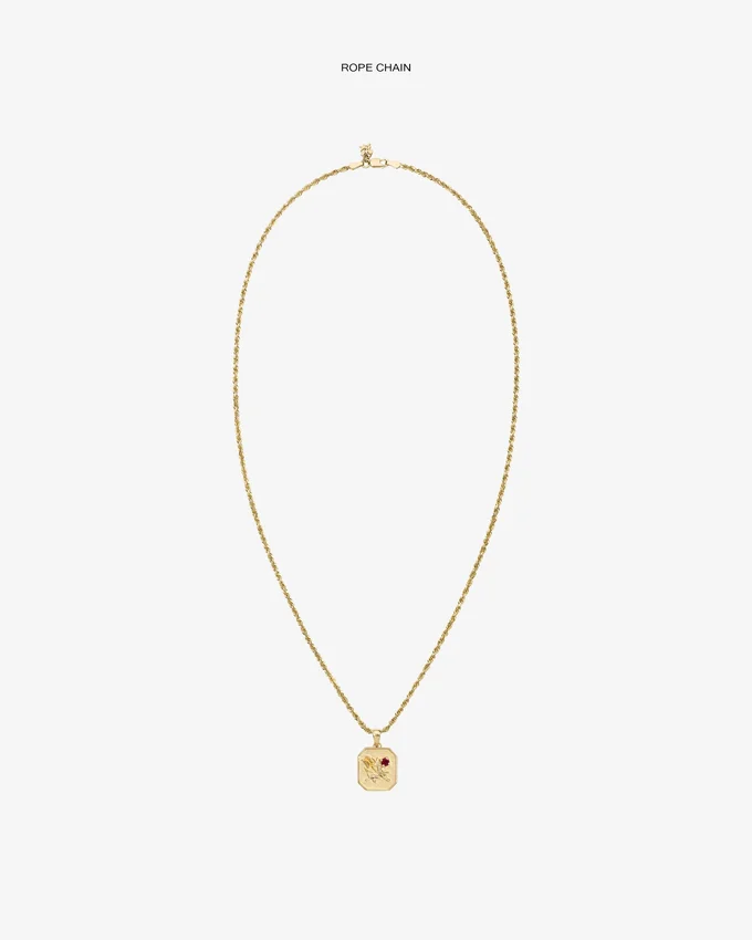 14Kt Gold Queens Crest Relief Pendant