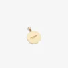 14Kt Gold Saint George Coin Pendant