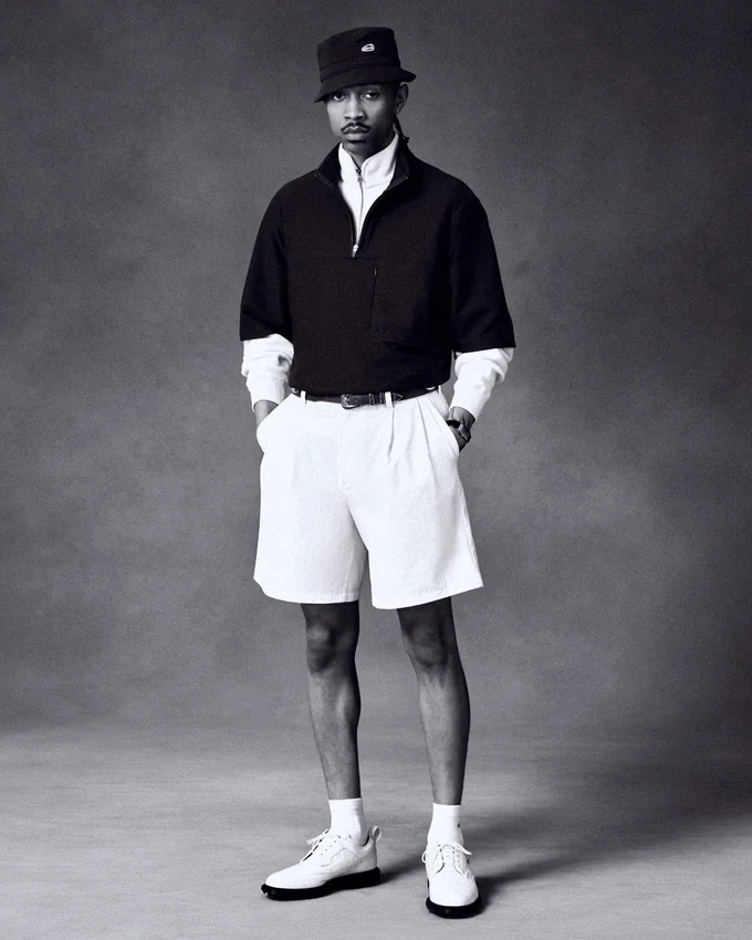 ALD Golf Cordura Double Pleated Short