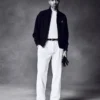 ALD Golf Piqué Full Zip Sweater