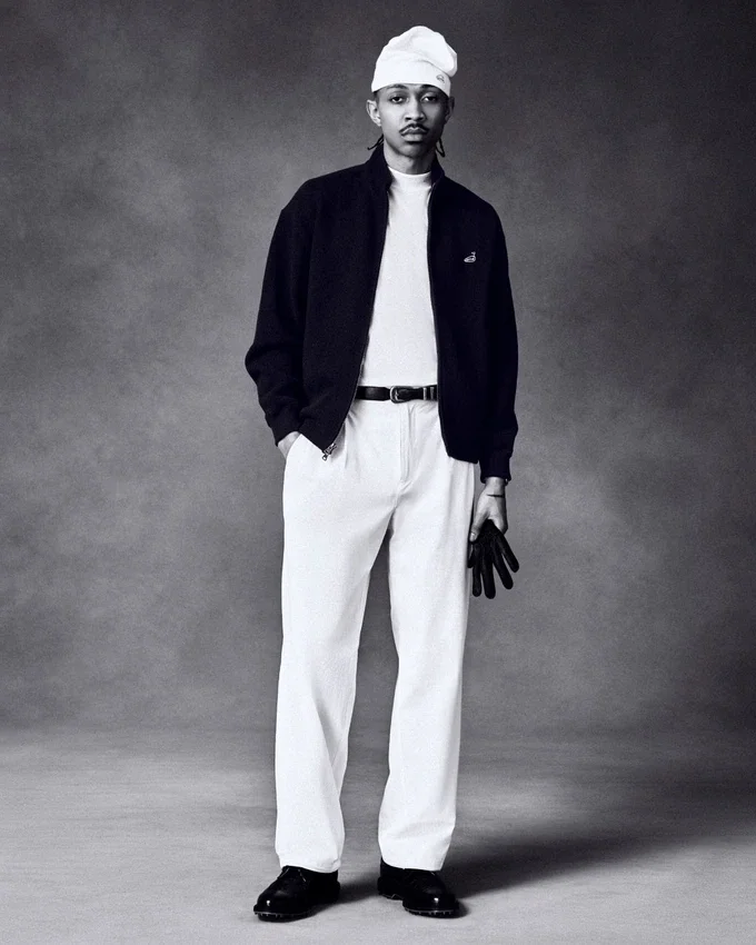 ALD Golf Piqué Full Zip Sweater