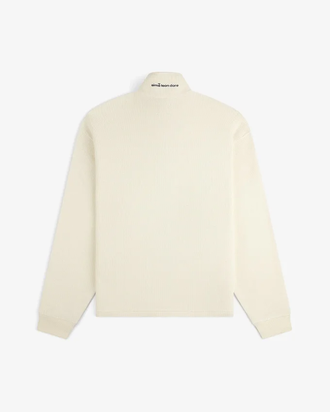 ALD Golf Piqué Full Zip Sweater