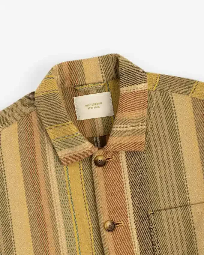 Blanket Striped Chore Jacket