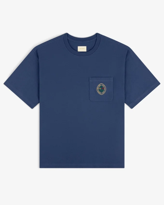Botanical Crest Pocket Tee