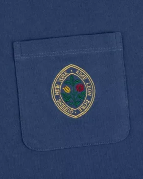 Botanical Crest Pocket Tee