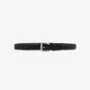 Braided Leather Belt