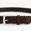 Braided Suede Belt