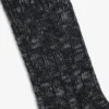 Cable Knit Hiking Sock
