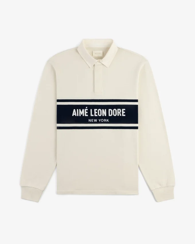 Chest Stripe Logo Rugby
