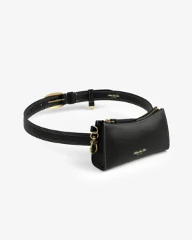 Convertible Leather Belt Bag
