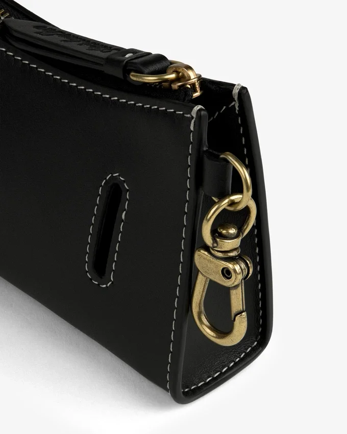 Convertible Leather Belt Bag