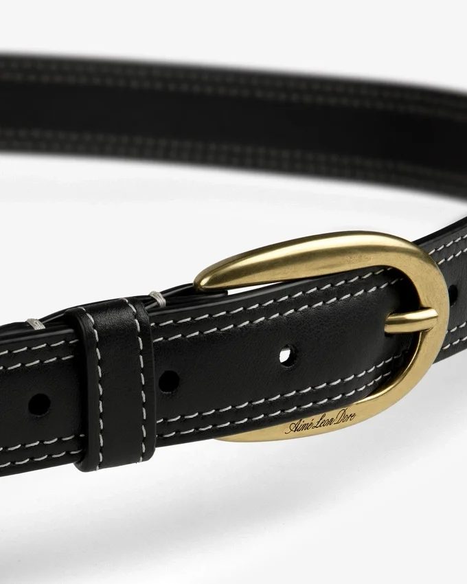 Convertible Leather Belt Bag
