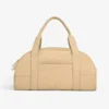 Croc-Embossed Nubuck Duffle