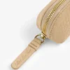 Croc-Embossed Nubuck Pencil Case