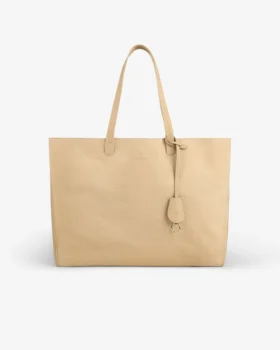 Croc-Embossed Nubuck Tote Bag