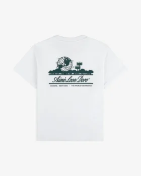 Cropped Aloe-Blend Unisphere Tee