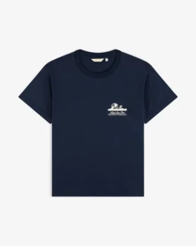 Cropped Aloe-Blend Unisphere Tee