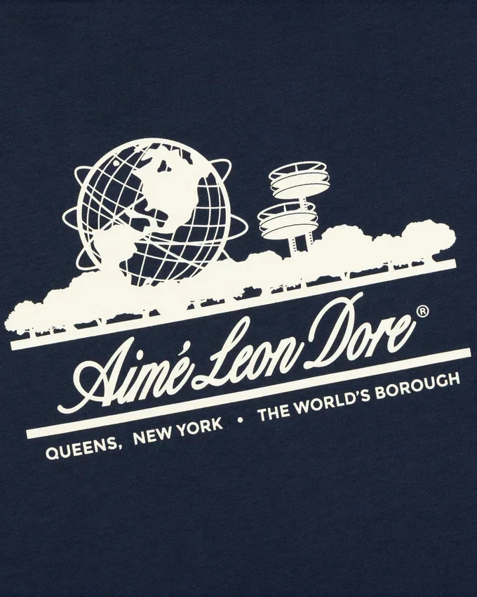 Cropped Aloe-Blend Unisphere Tee