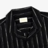 Cropped Jacquard Camp Shirt
