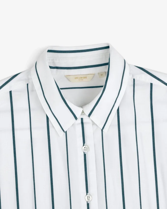 Cropped Poplin Leisure Shirt