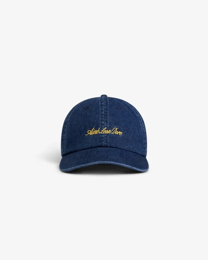 Denim Script Hat
