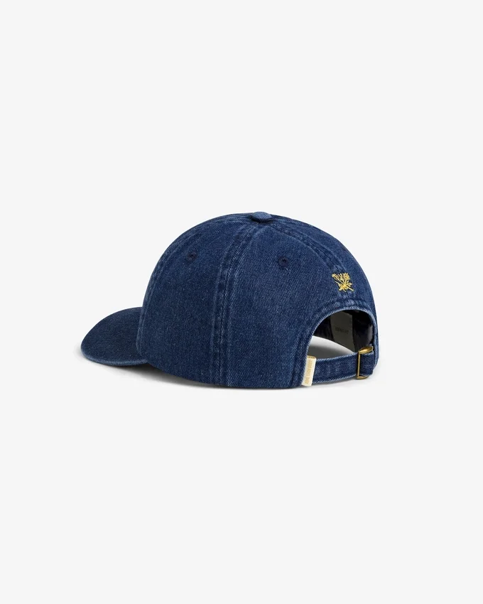 Denim Script Hat