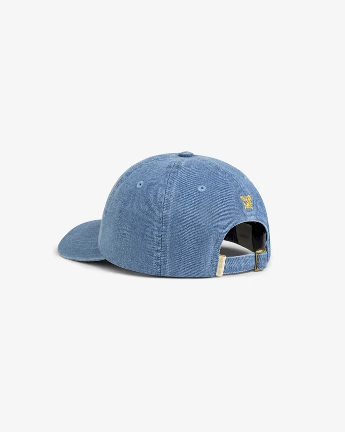 Denim Script Hat