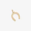 Diamond Horseshoe Pendant