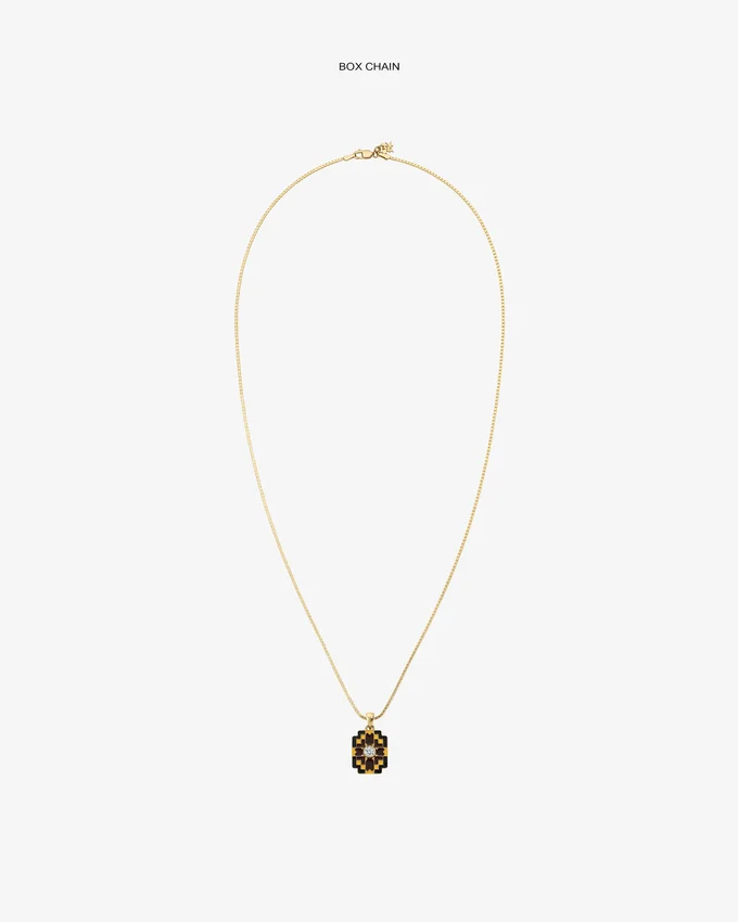 Diamond Mosaic Pendant