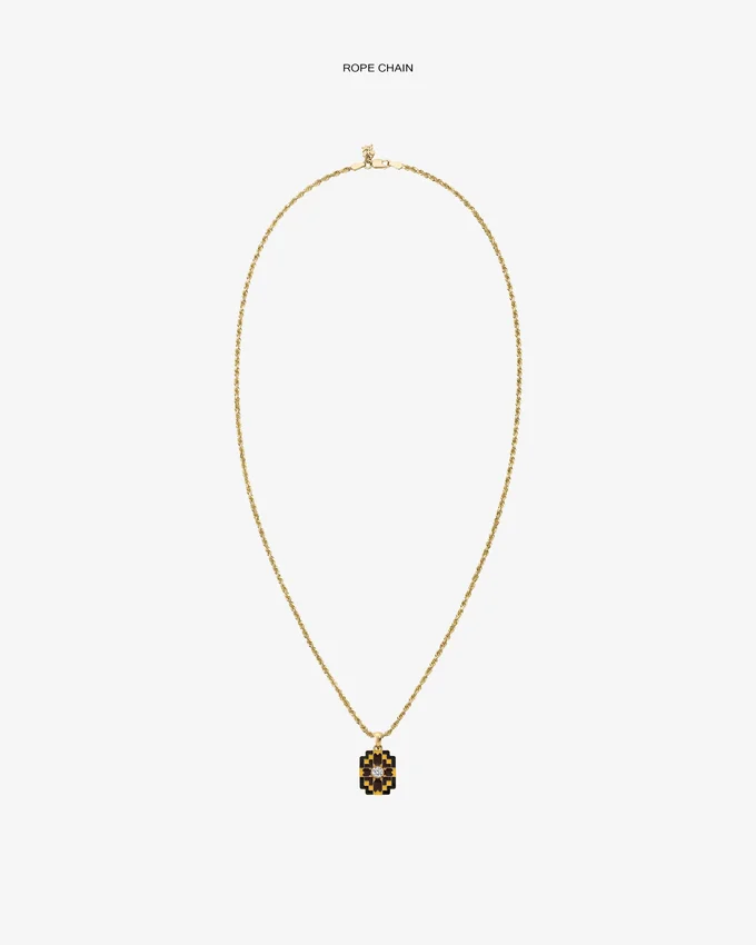 Diamond Mosaic Pendant