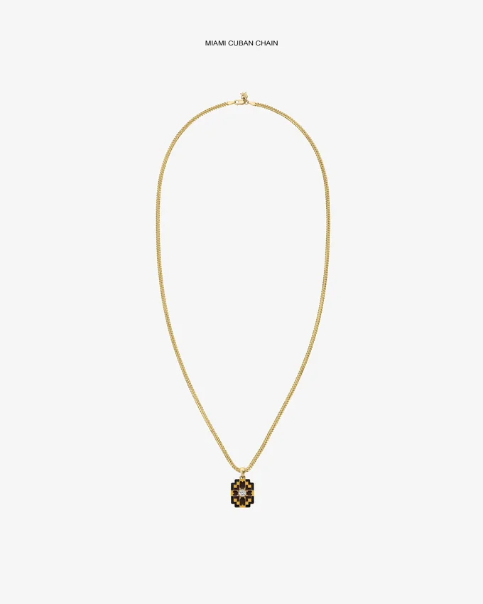 Diamond Mosaic Pendant