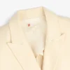Double-Breasted Unconstructed Blazer