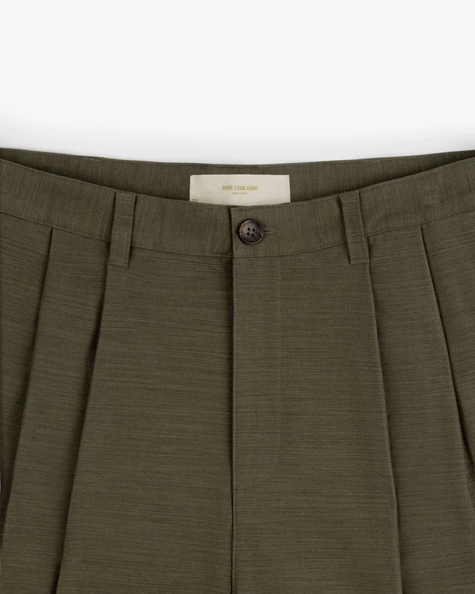 Double Pleated Pant
