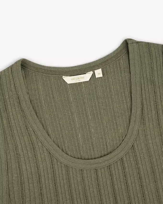 Drop Needle Tank Top