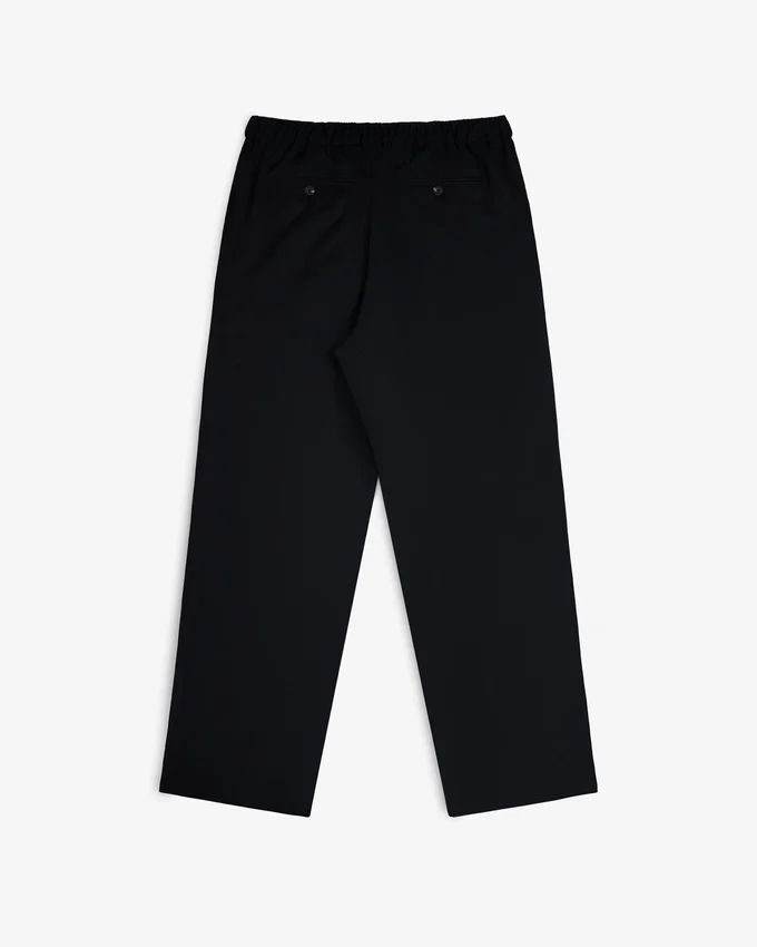 Elasticated Waist Gabardine Trouser