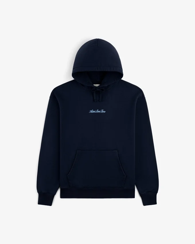 Embroidered Logo Hoodie
