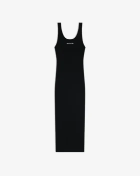 Embroidered Logo Tank Dress