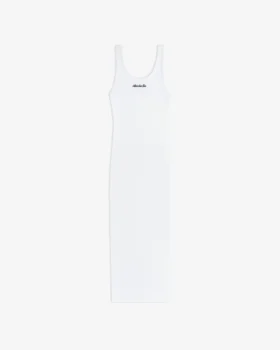 Embroidered Logo Tank Dress