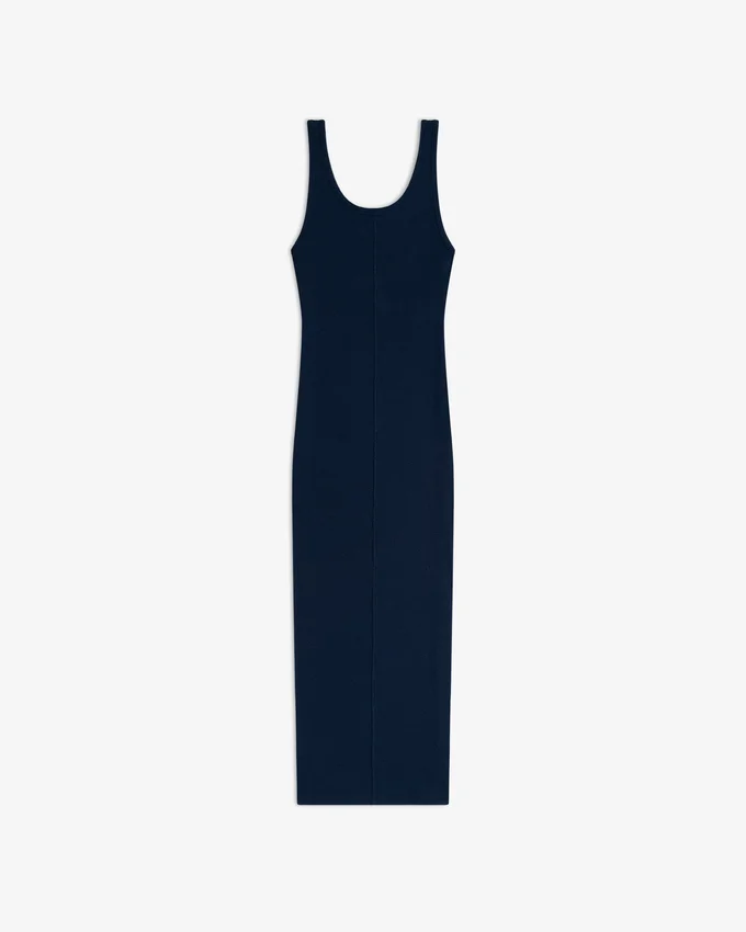 Embroidered Logo Tank Dress