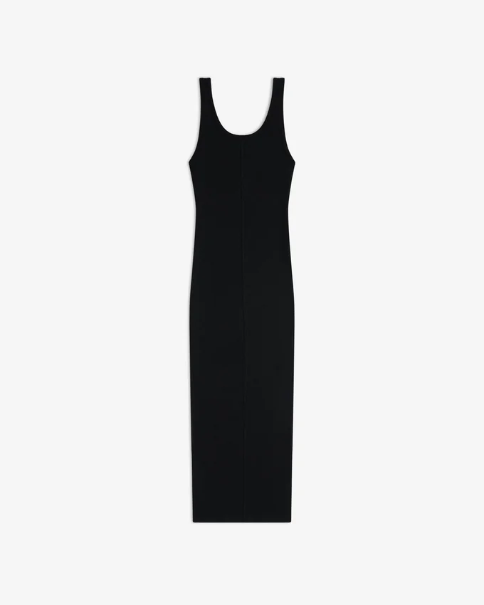 Embroidered Logo Tank Dress