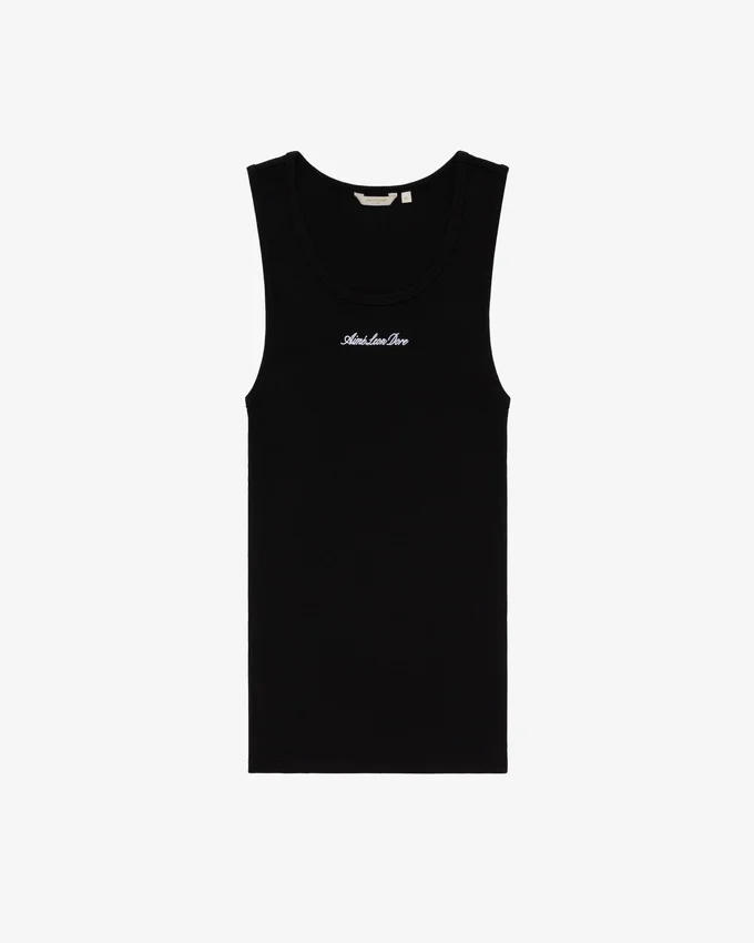 Embroidered Logo Tank Top