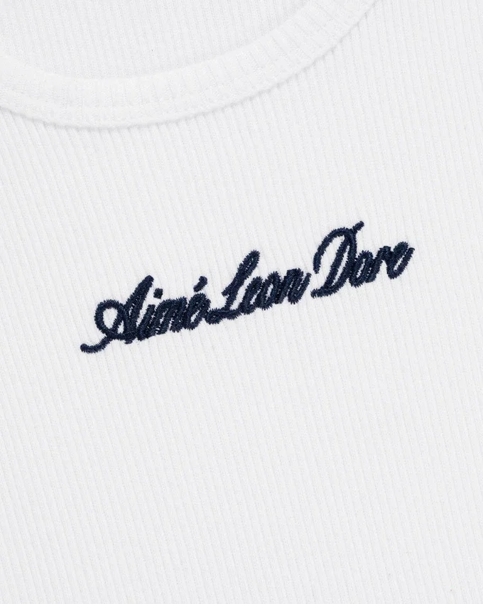 Embroidered Logo Tank Top