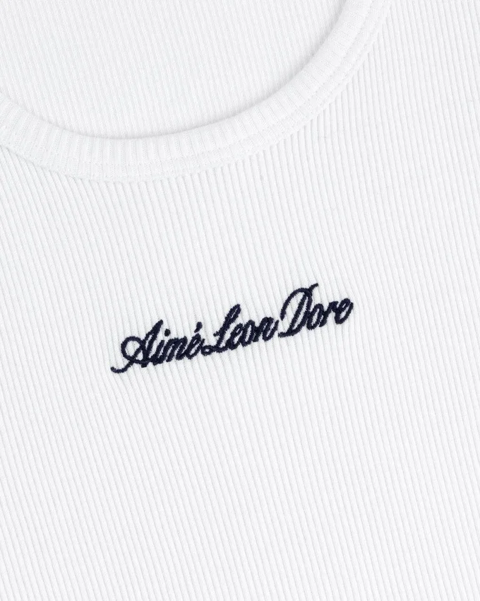 Embroidered Logo Tank Top