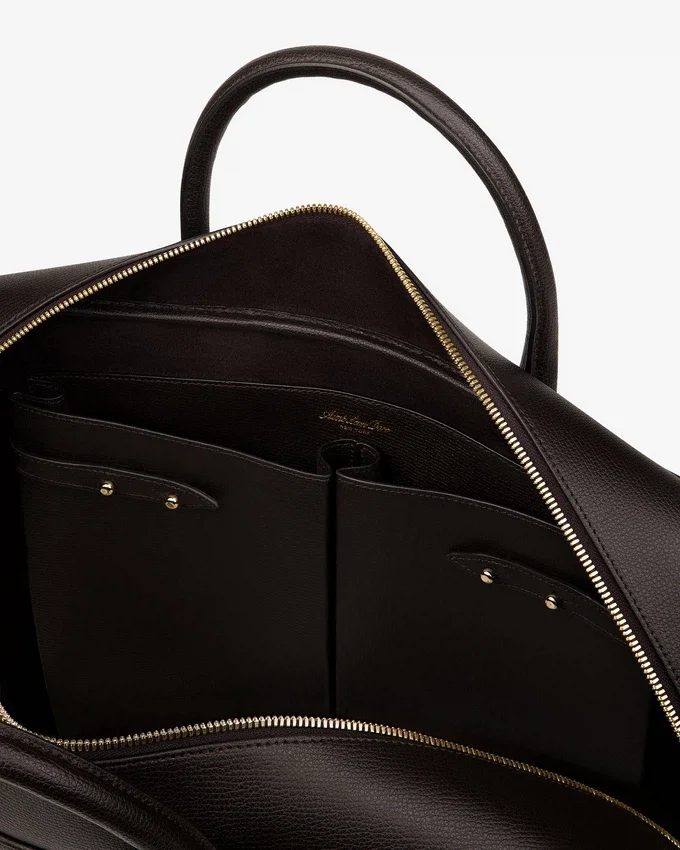 Full Grain Leather Briefcase Duffle