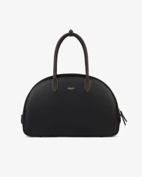 Full Grain Leather Crescent Shoulder Bag