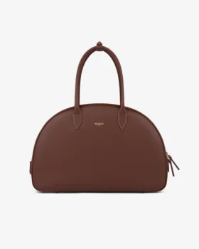 Full Grain Leather Crescent Shoulder Bag